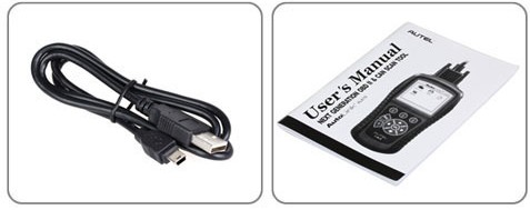 Autel AL619 OBDII Scan Tool Packing list