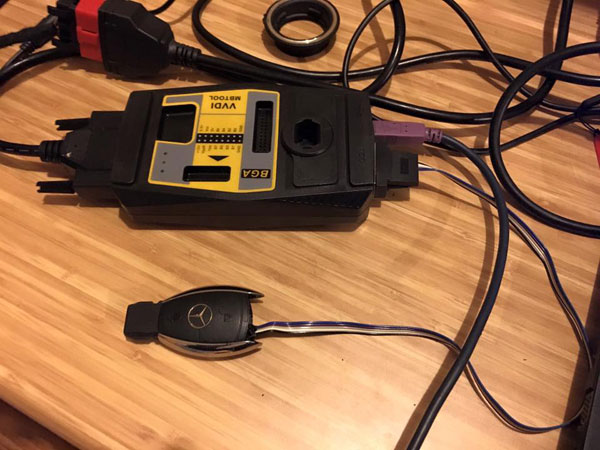 การเชื่อมต่อชุดเครื่องมือ VVDI MB รูปที่ 2