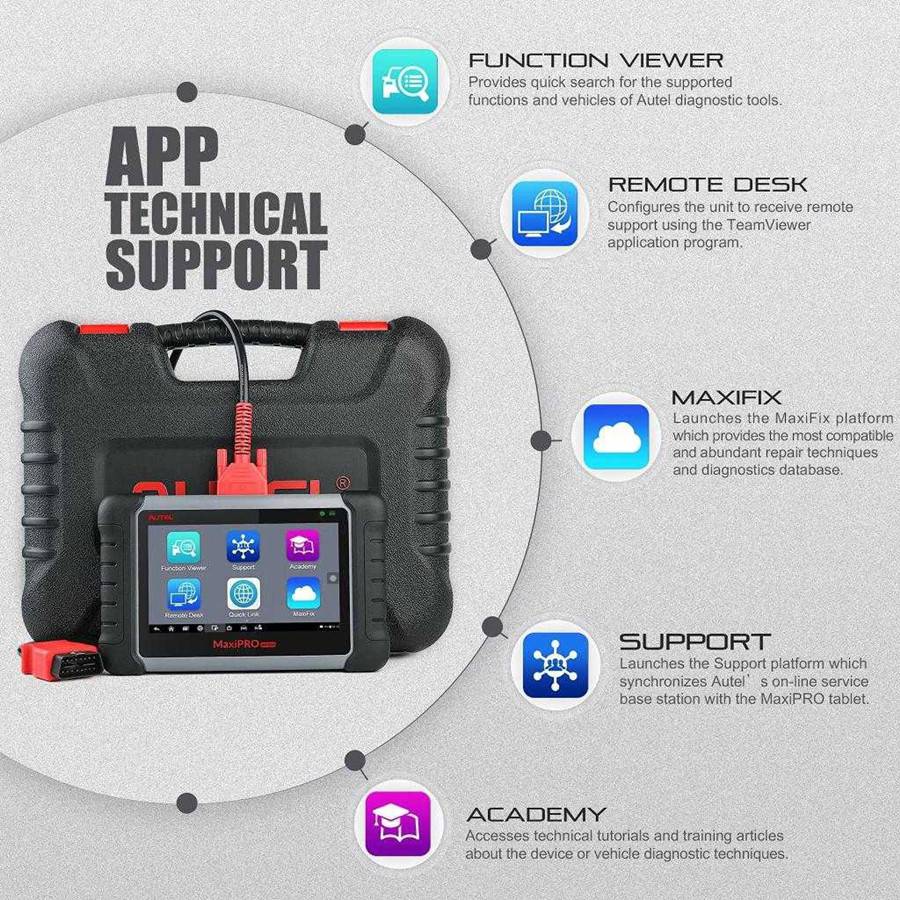 Autel MaxiPRO MP808K 기술 지원