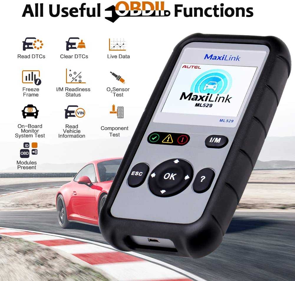 Autel Maxilink ML529 Funções OBD