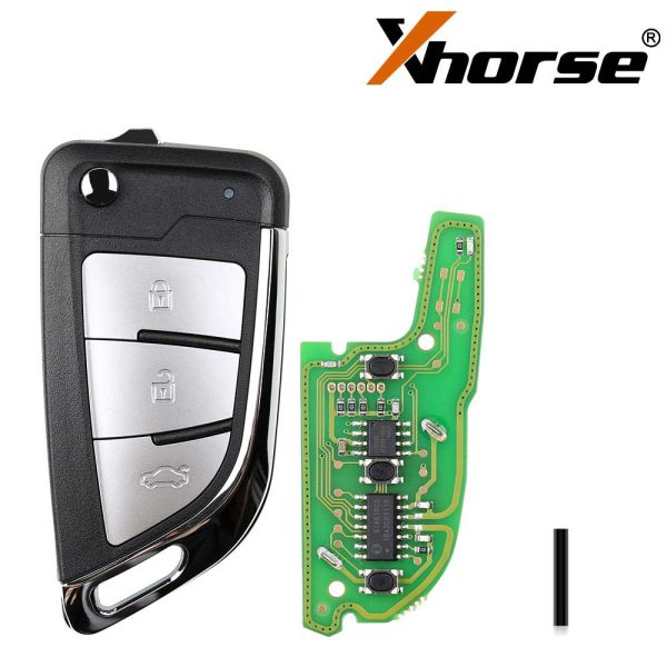 Xhorse XKKF21EN VVDI KNIFE 2 Stile (Flip-3BTN) 5 pz/lotto
