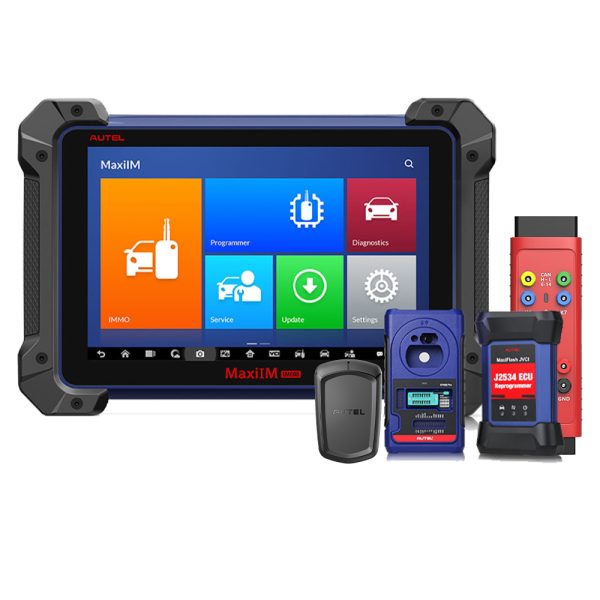 Oryginalny programista kluczy Autel MaxiIM IM608 Pełna wersja Plus APB112 Smart Key Symulator i G-BOX2