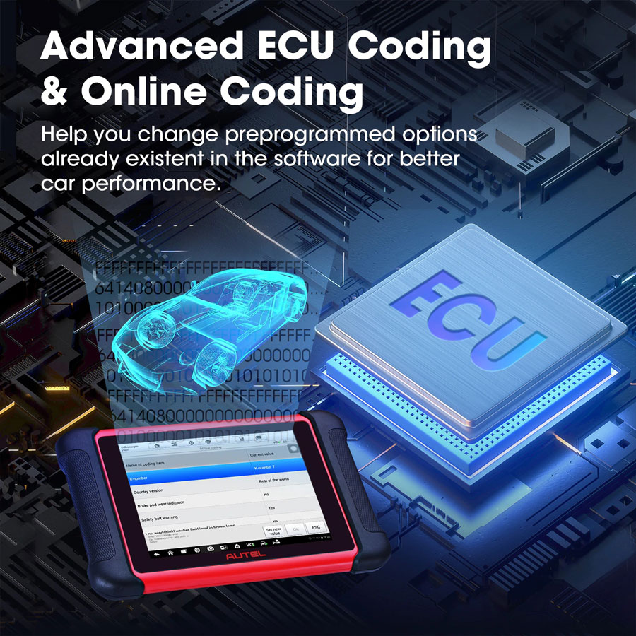 Autel MaxiCOM MK906BT ECU Coding Funktion