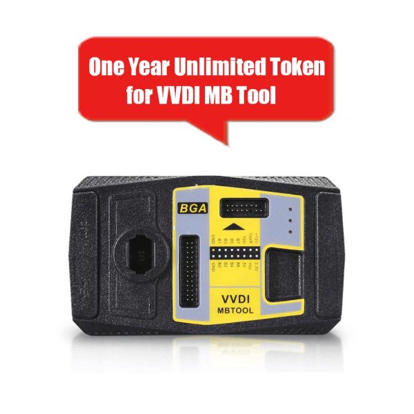 Xhorse Mercedes Benz คำนวณรหัสผ่านไม่ จำกัด หนึ่งปีโทเค็นสำหรับ VVDI MB BGA และ Key Tool Plus Pad