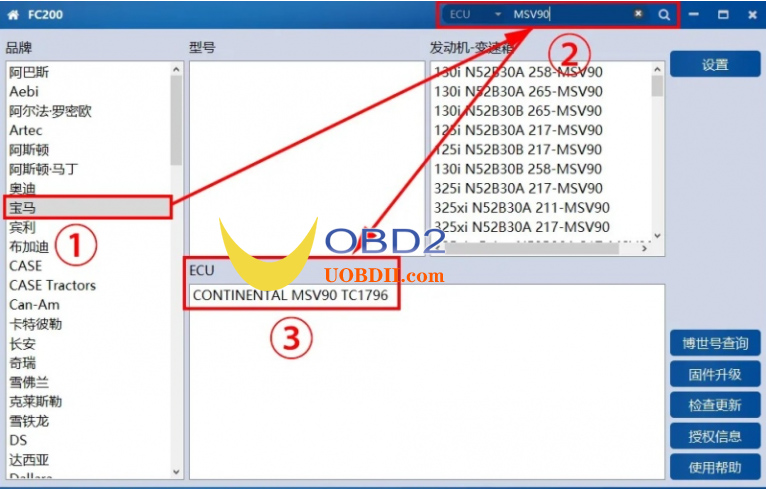 CG FC200 ECU Programmer Versão Completa