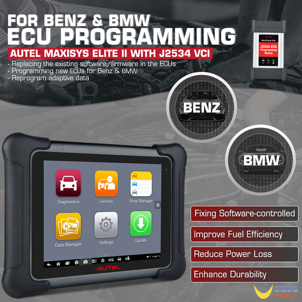 Autel Maxisys Elite II Programowanie online