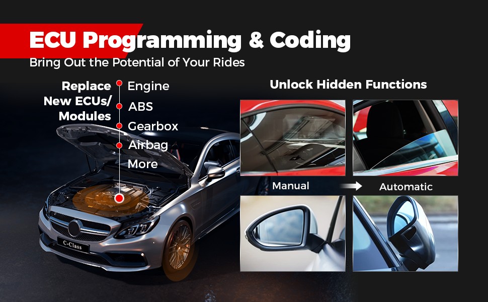 Programación del ECU de autoel maxisys ultra