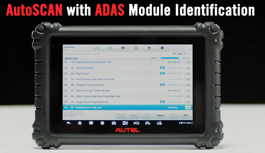 Autel Maxisys 906 Pro Function