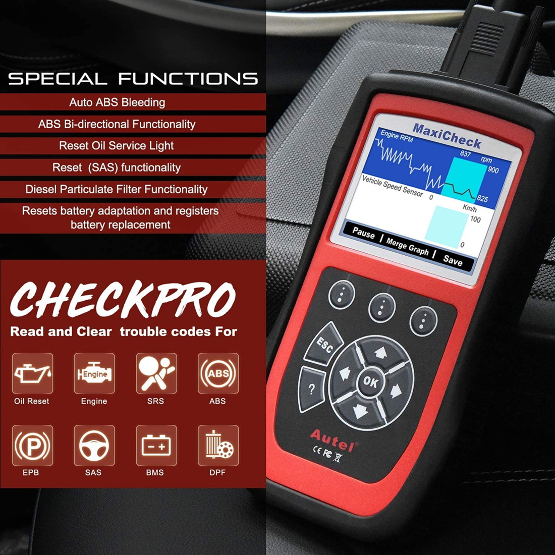 Autel MaxiCheckプロフェッショナル