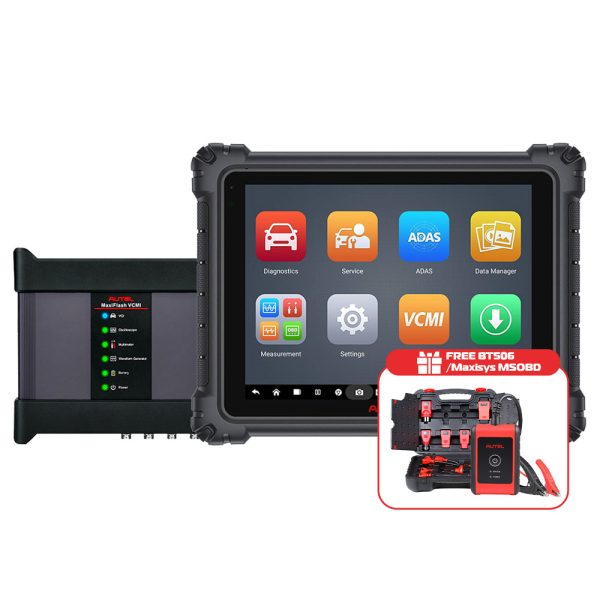 MaxiFlash VCMIを使用した元のAutel Maxisys超フルシステム診断ツールでMSOBD 2 KITまたはMaxiBAS BT 506を無料で取得