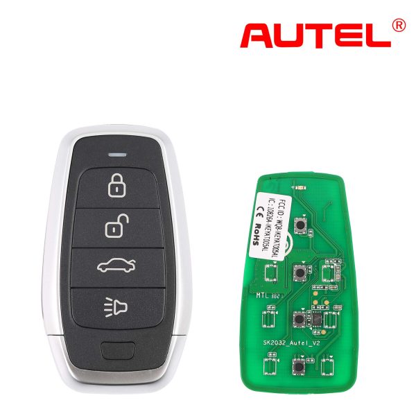 AUTEL IKEYAT004CL 4 Przyciski Niezależny Uniwersalny Smart Key 5szt/lot