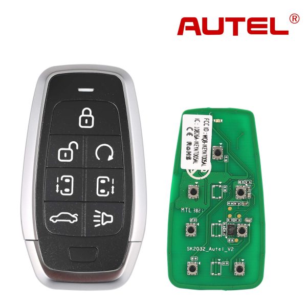 AUTEL IKEYAT007AL 7 Botões Independente Universal Smart Key 5 pçs/lote