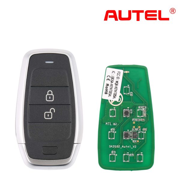 AUTEL IKEYAT002AL 2 Botões Independente Universal Smart Key 5 pçs/lote