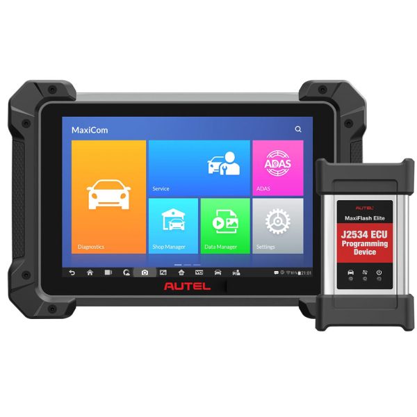 Ferramenta diagnóstica completa do sistema de Autel MaxiCOM MK908P Pro com programação J2534 ECU