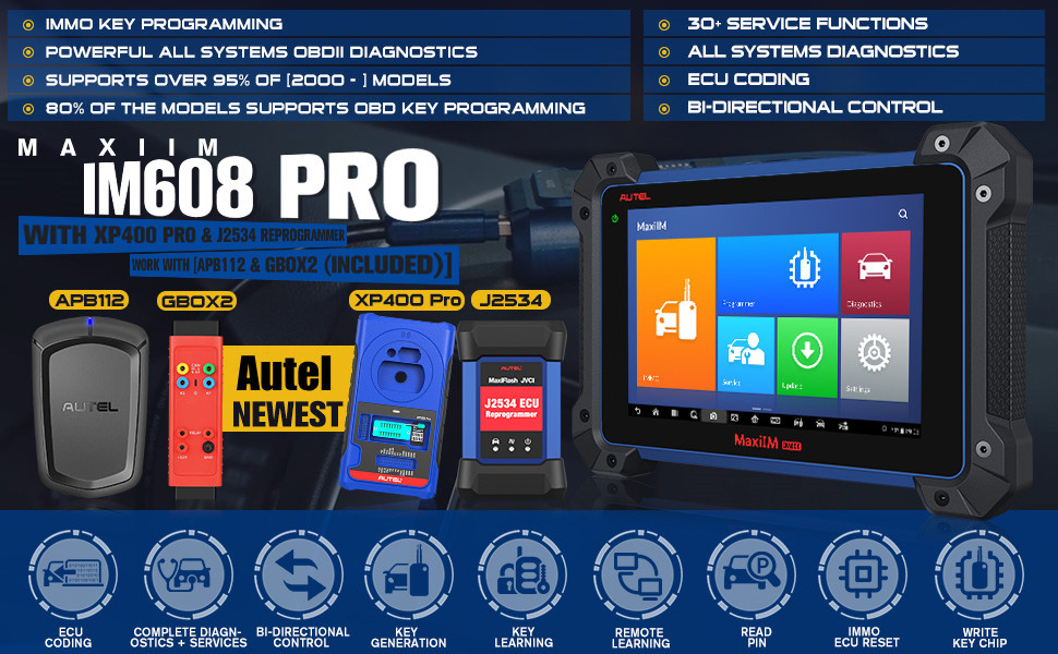 Autel MaxiIM IM608 PRO versione completa