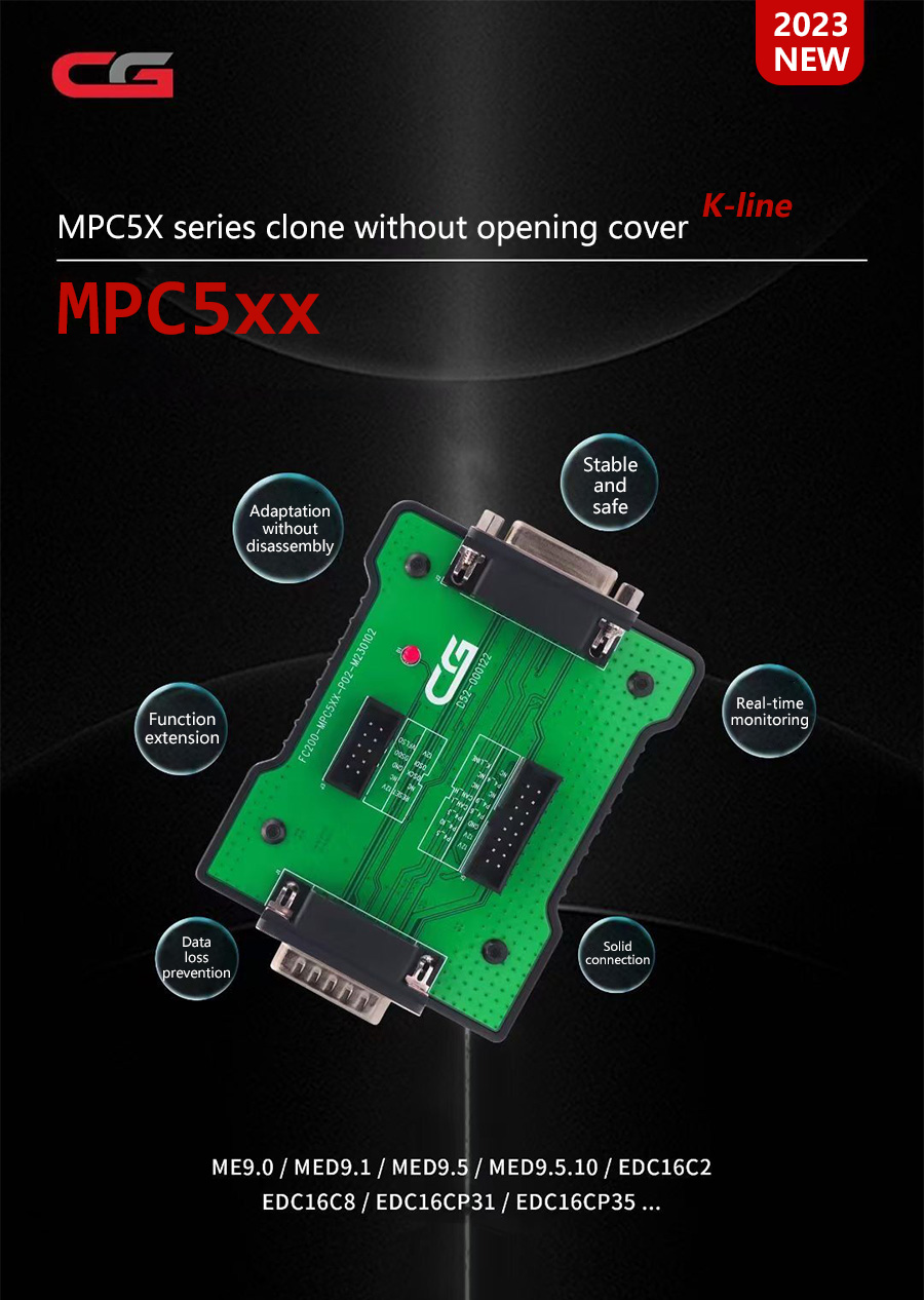 Adaptateur CG fc200 mpc5xx
