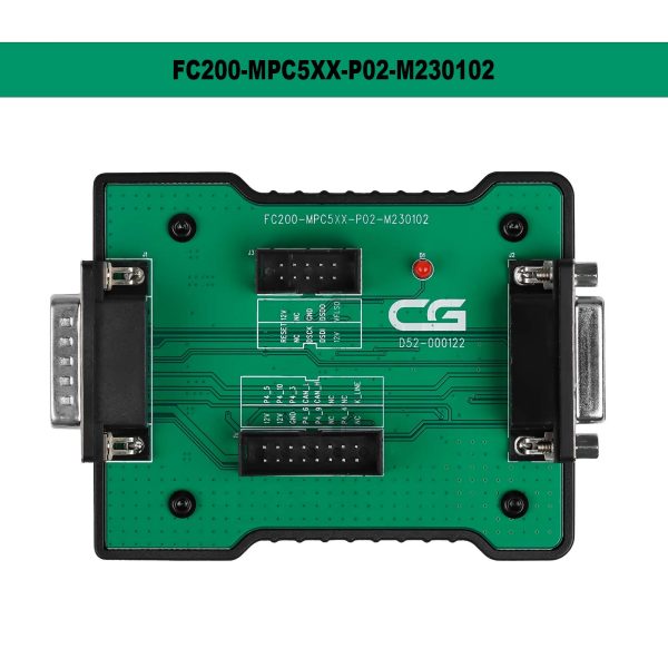 El conector CG fc200 mpc5xx fc200 - mpc5xx - P02 - m230102 es adecuado para el soporte de datos de lectura / escritura del escritorio Bosch mpc5xx edc16 / me9.0 / med9.1 / med9.5