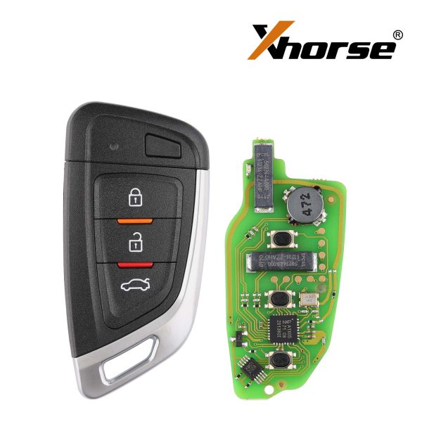 Xhorse XSKF01EN Uniwersalny inteligentny klucz zbliżeniowy Flip typu klucz do VVDI2/VVDI Mini klucz narzędzia 5szt/lot