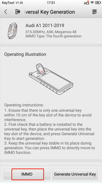 How to Do Key Generation via Autel KM100