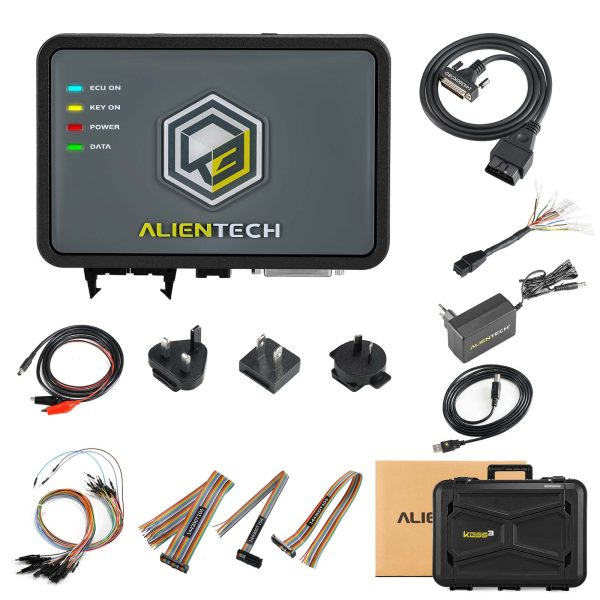 Strumento di programmazione originale Alientech KESS3 ECU e TCU con DynoDrive attivato tramite OBD / Bench e Boot Model