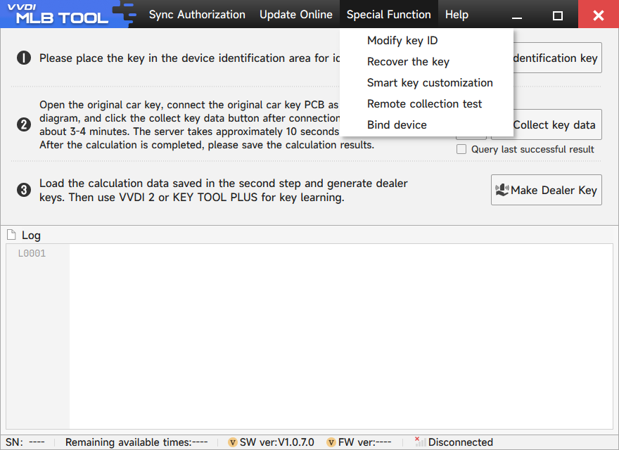 Logiciel xhorse vvdi MLB Tools