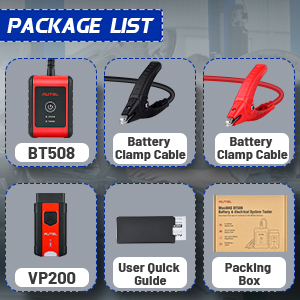 Autel MaxiBAS BT508 자동차 배터리 테스터