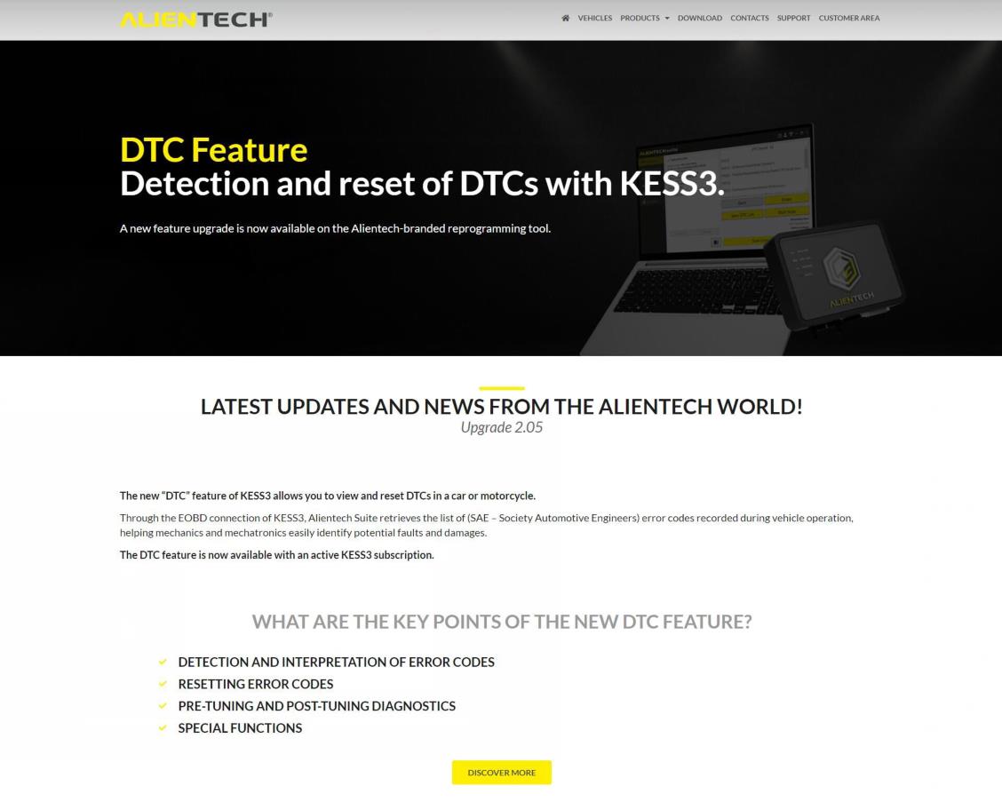 Alientech kess V3 kess3 actualiza DTC