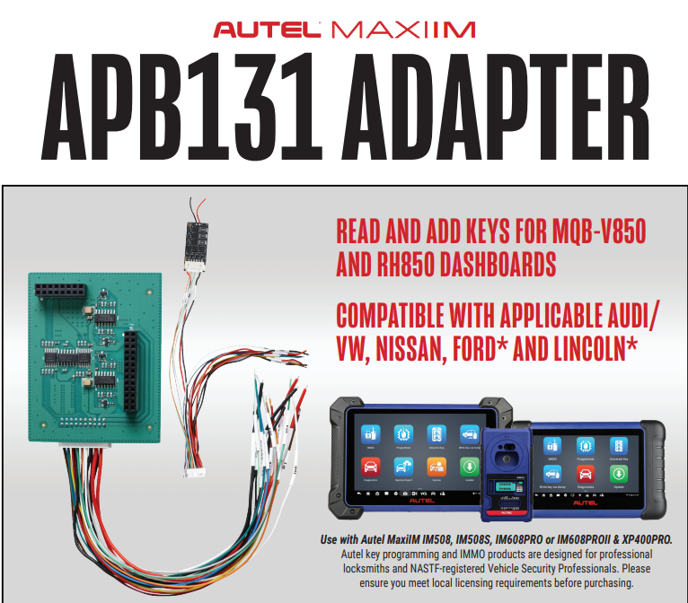 Adattatore APB131 Autel 