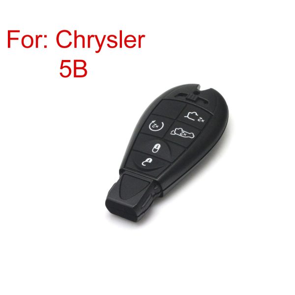 Smart Key Shell 5 Botão para Chrysler New Release 5 pçs/lote