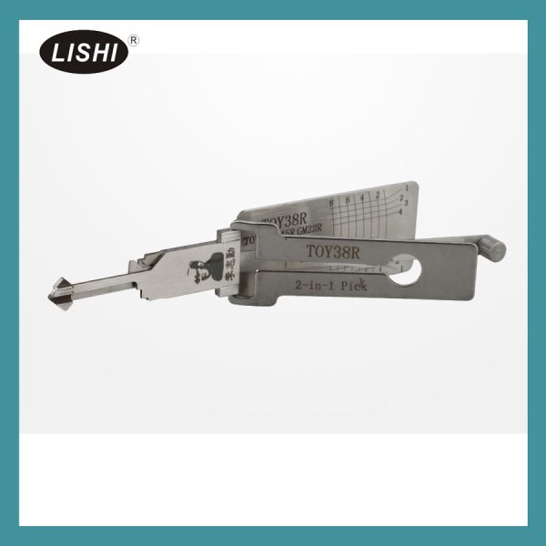 LISHI TOY38R 2-in-1 เรียงลำดับและถอดรหัสอัตโนมัติสำหรับเล็กซัส / โตโยต้า