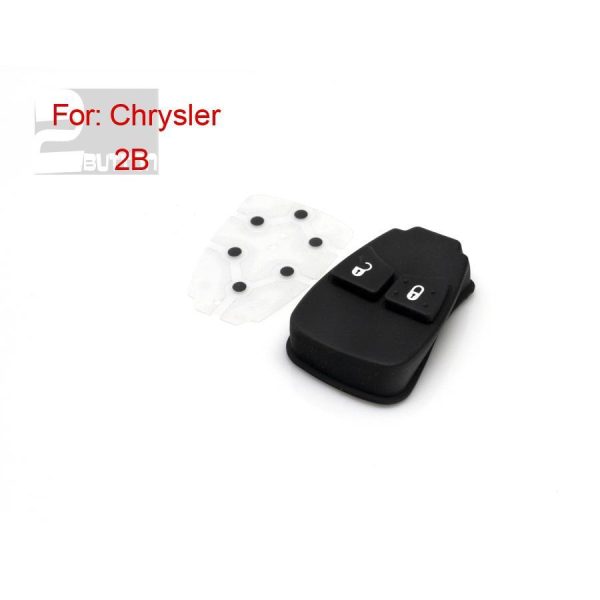 2 Botão de Borracha para Chrysler 5 pçs/lote