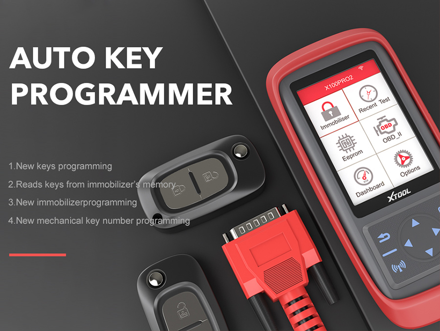 Programador de chave automática XTOOL X100 Pro2