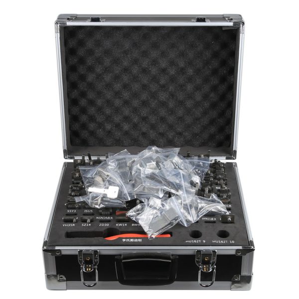 Lishi 2 in 1 Auto Pick e Decoder Locksmith Kit tra cui 77pcs