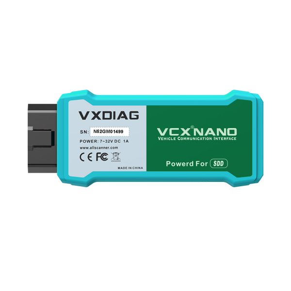 VXDIAG VCX NANO para Land Rover e Jaguar Versão WIFI