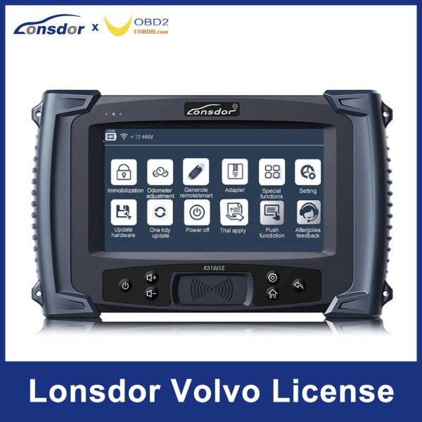 ใบอนุญาต Lonsdor Volvo สำหรับ XC40 XC60 S60 S90 V60 V90 สมาร์ทคีย์สำหรับ K518ISE และ K518S