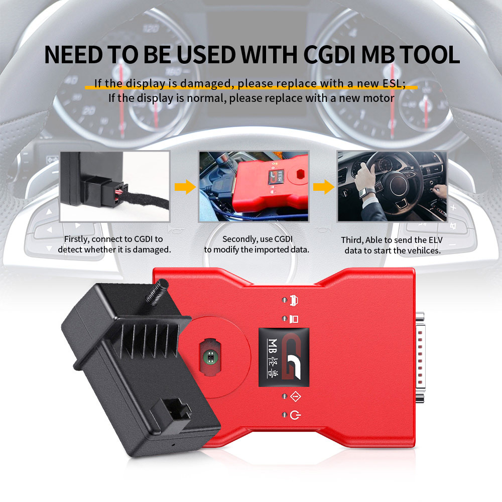 CGDI ELV Simulator Erneuern ESL für Benz 204 207 212