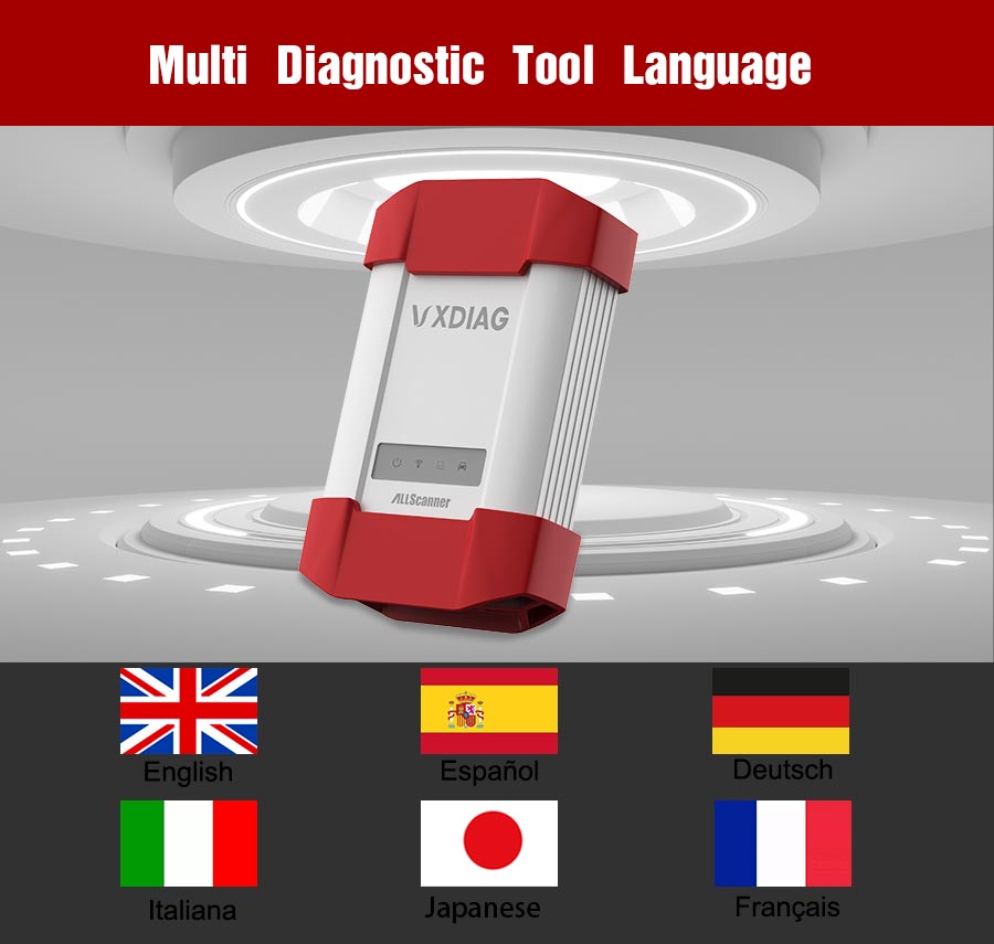 Ferramenta de Diagnóstico VXDIAG MULTI 