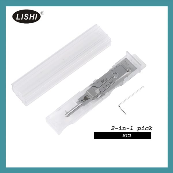 2022 Neue LISHI SC1 Civil Schlage 5 Biting 2-in-1 Werkzeug