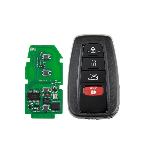 lonsdor ft02 ph0440b تحديث ft11-h0410c 312 / 314 ميغاهيرتز تويوتا مفتاح ذكي ثنائي الفينيل متعدد الكلور ( مع السكن )