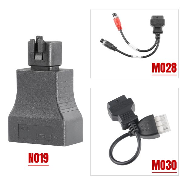 OBDSTAR Motocicleta M019 M028 M030 Adaptadores mais autorização de atualização para MS50 Versão Básica Atualização para MS50 Versão Padrão