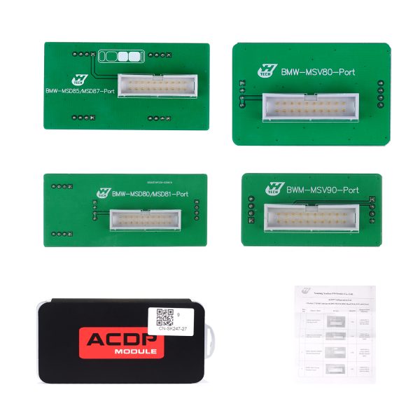 Yanhua Mini ACDP ACDP-2 módulo 27 com licença A51E para BMW MSV80 MSD8X MSV90 DME leitura/gravação ISN e clonagem