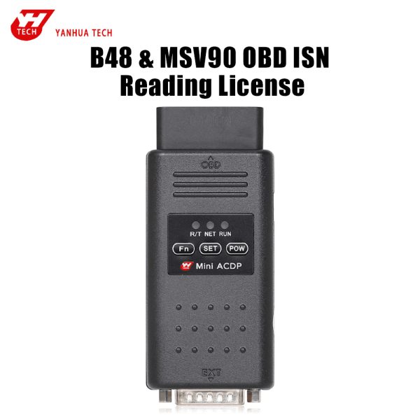 Leitura B48 & MSV90 ISN via autorização OBD para Yanhua Mini ACDP
