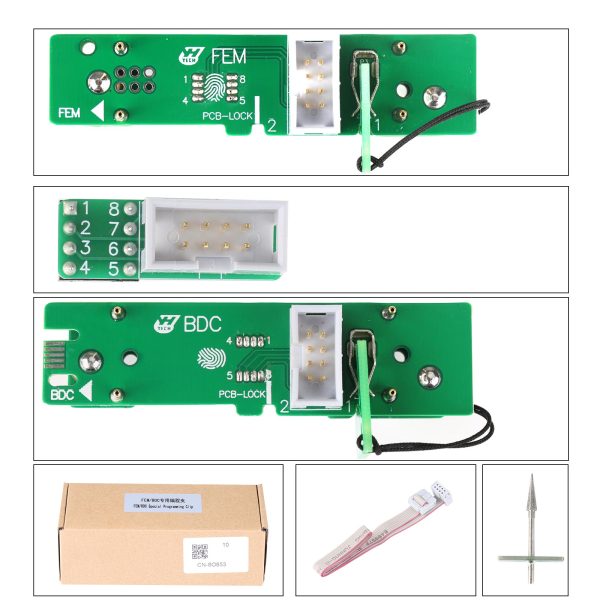 Clip de programación especial Yanhua fem / BDC para chips 95128 / 95256 y Yanhua Acdp / CGDI / vvdi / Autel / Launch x431