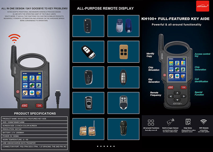 Lonsdor kh100 + programador clave