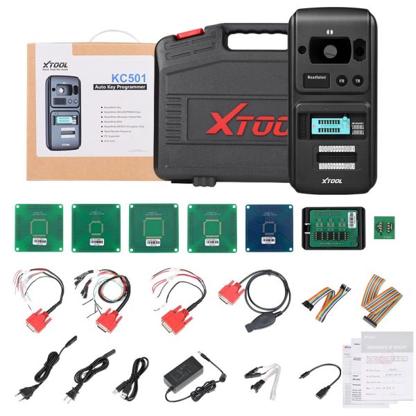 XTOOL KC501 Programowacz kluczy samochodowych Praca z X100 PAD3