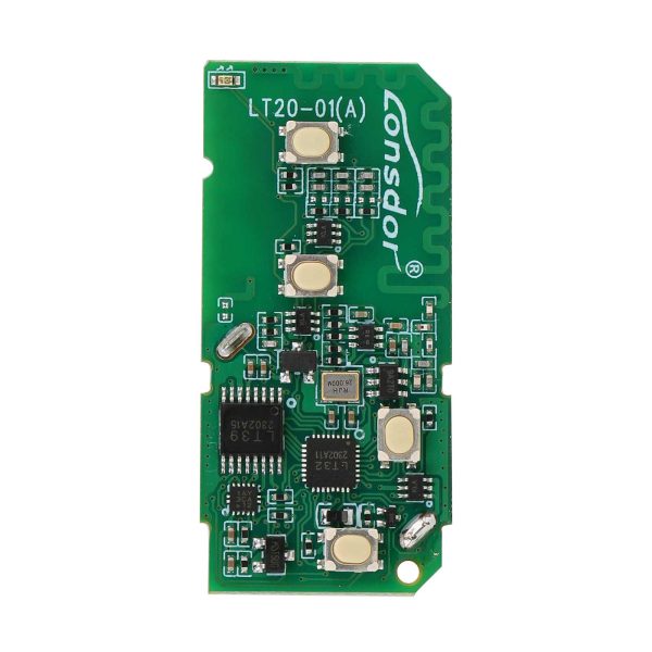 Lonsdor LT20-01 8A+4D 범용 스마트 리모컨 PCB 40/80 Bit, 도요타 렉서스 4버튼 433/315 MHz, K518/KH100+ 시리즈