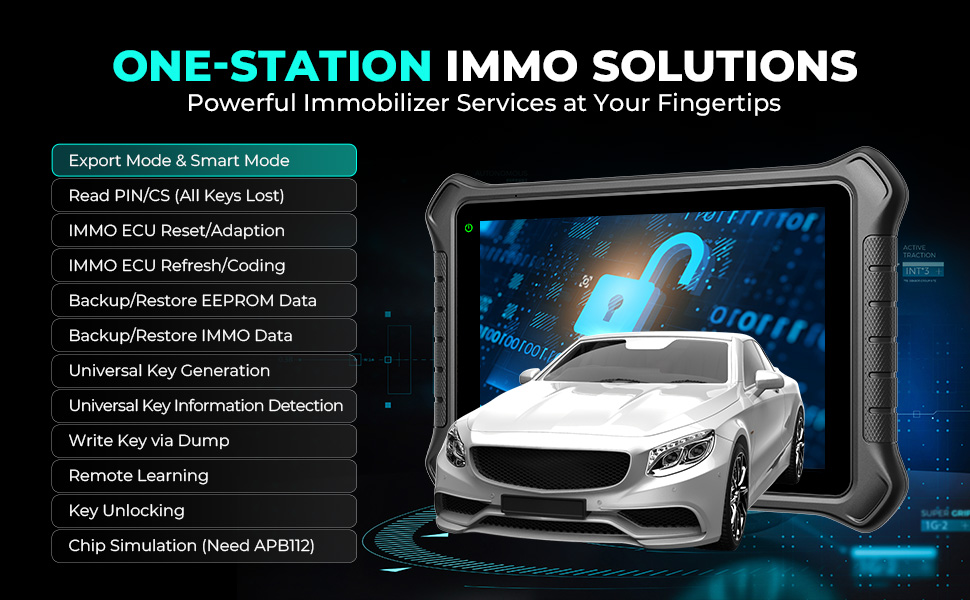 Programadores clave y herramientas de diagnóstico de omofix im2 Advanced immo 