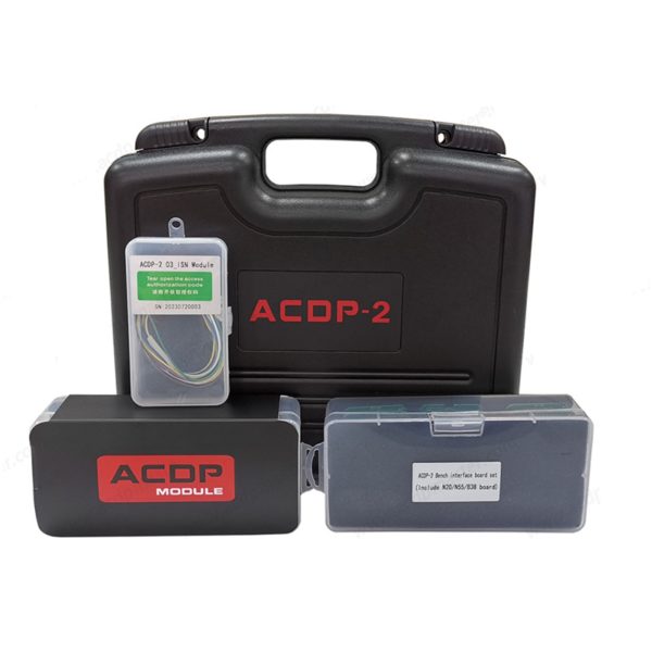 Pacote Mini ACDP-2 BMW CAS de Yanhua com módulo CAS Module1 e módulo ISN Module3 e placa de interface de banco N20/N55/B38