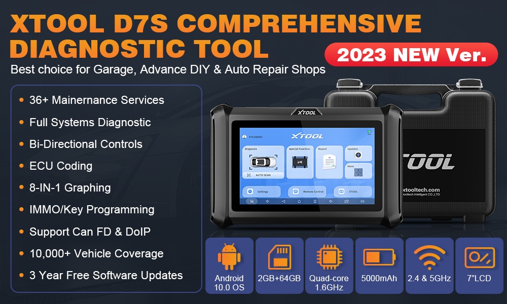 XTOOL D 7 S診断ツール