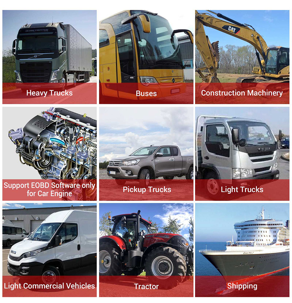 Démarrez le module de camion lourd X - 431 smartlink C 2.0